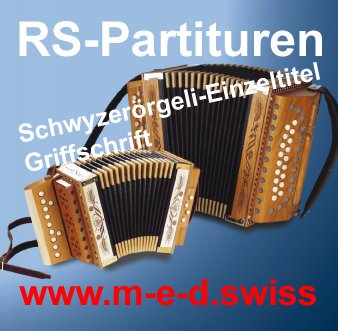 RS-Partituren für RS-Player/Örgeli (Computer-Programm für PC)