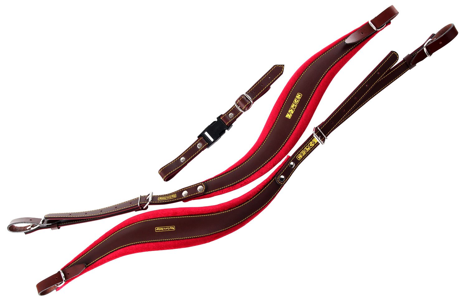 ZUPAN - Tradition und Innovtion!
						Trageriemen der Ergoline Serie,  patentiert und orhtopädisch entwickelt, höchster Tragekomfort,  verstellbarer Querriemen mit Schnellverschluss, weich gepolstert und  edel bestickt, echtes Leder.